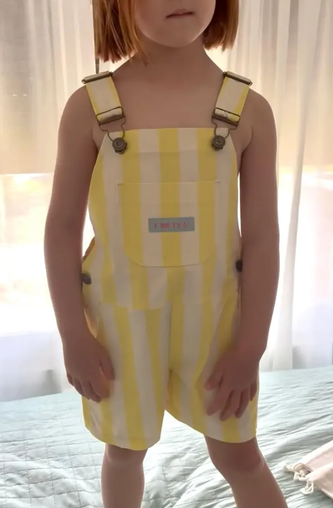 Enterito Corto Rayas Amarillas